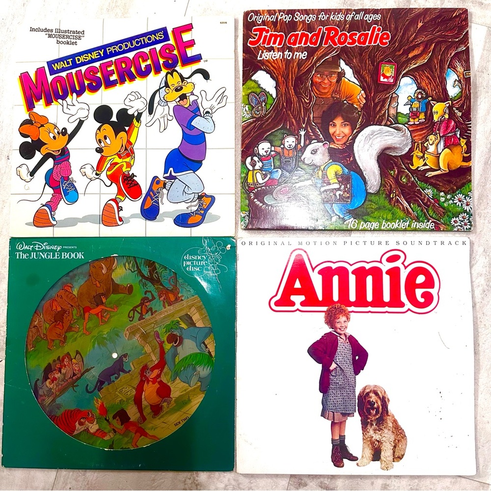 SALE!!! Vintage children’s records music LP album